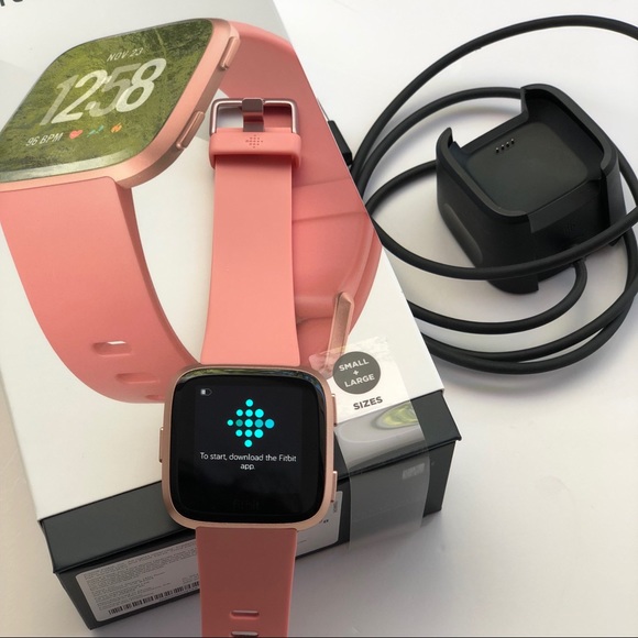 fitbit peach band